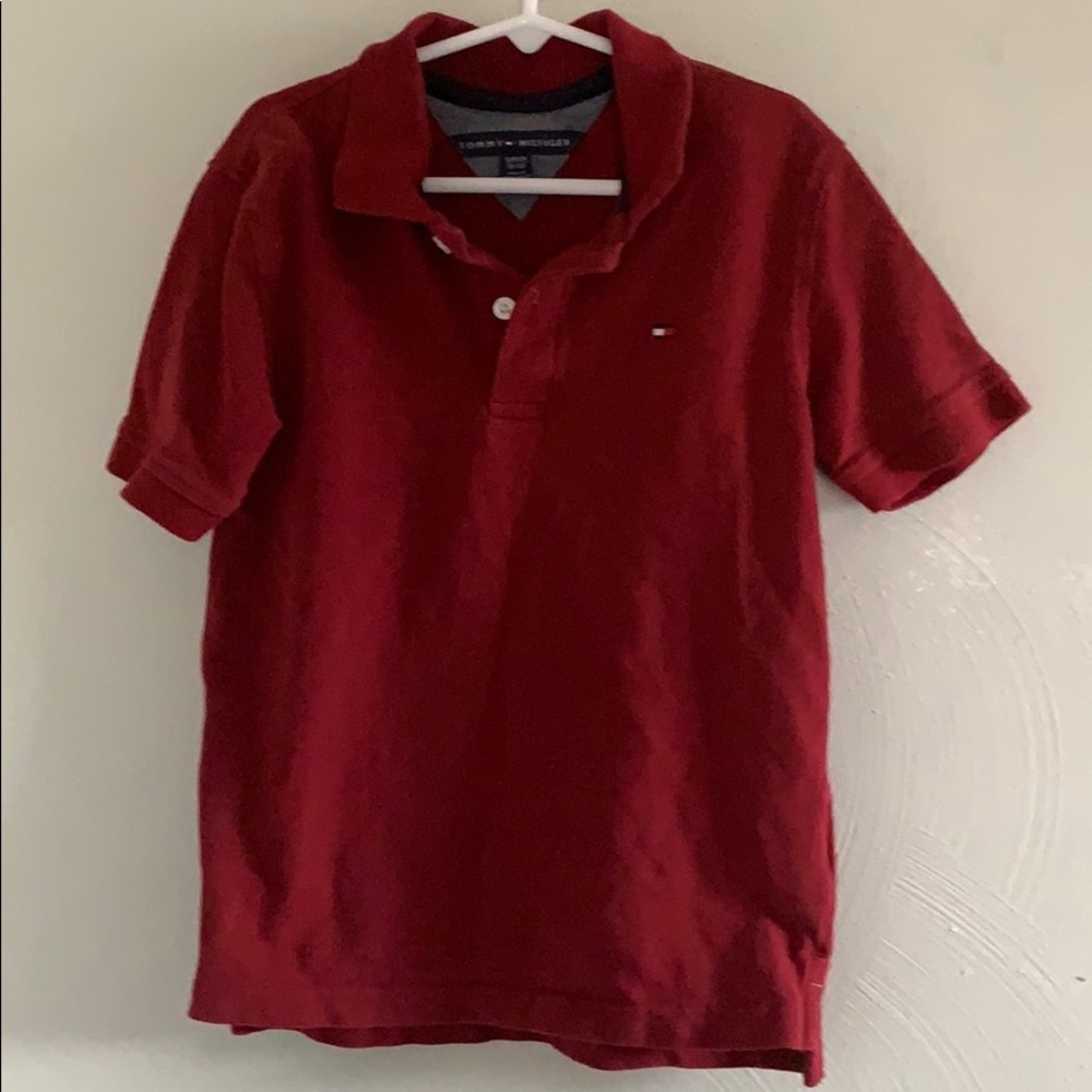 Tommy Hilfiger Boys Cotton Polo Shir…
